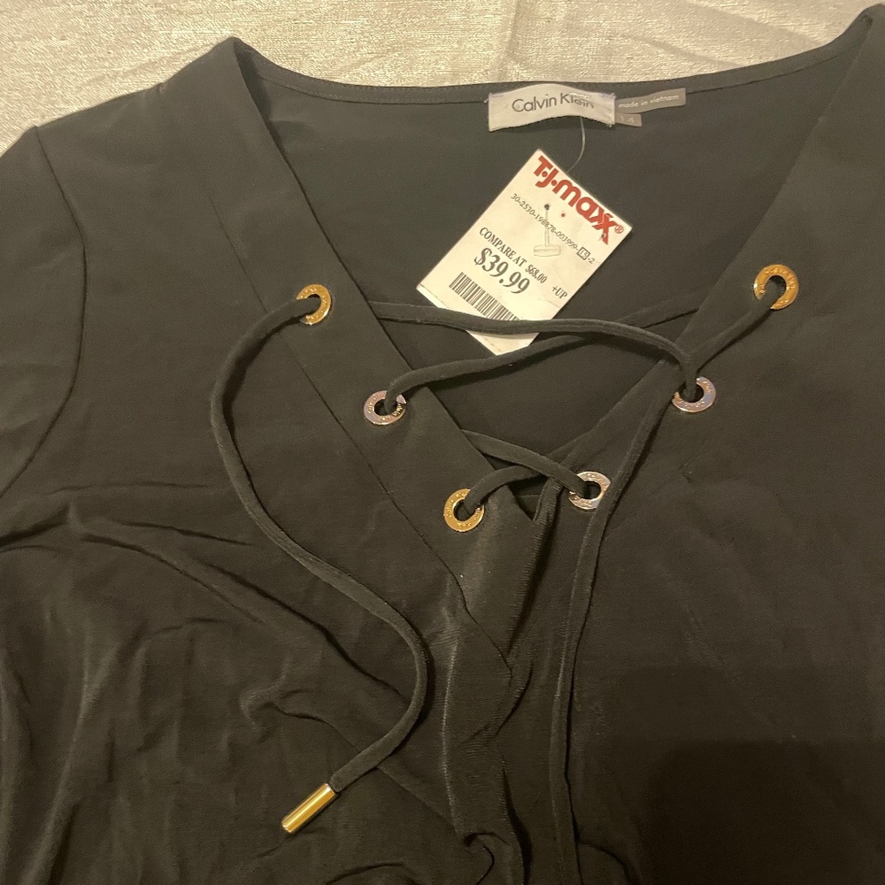 Calvin Klein black Jersey Dress
